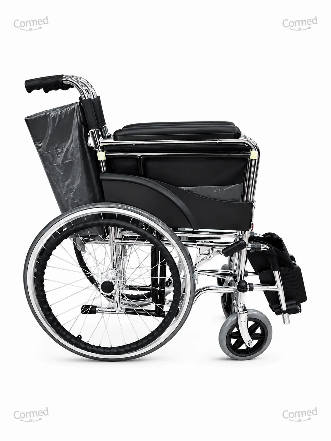 Fauteuil roulant simple en bâche 