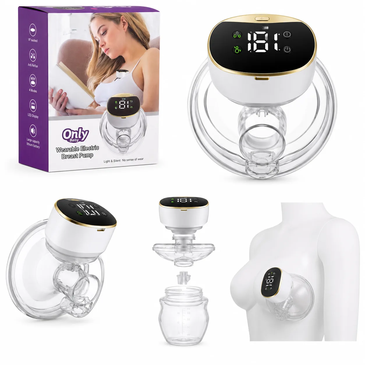 Tire-lait électrique portable Only Baby