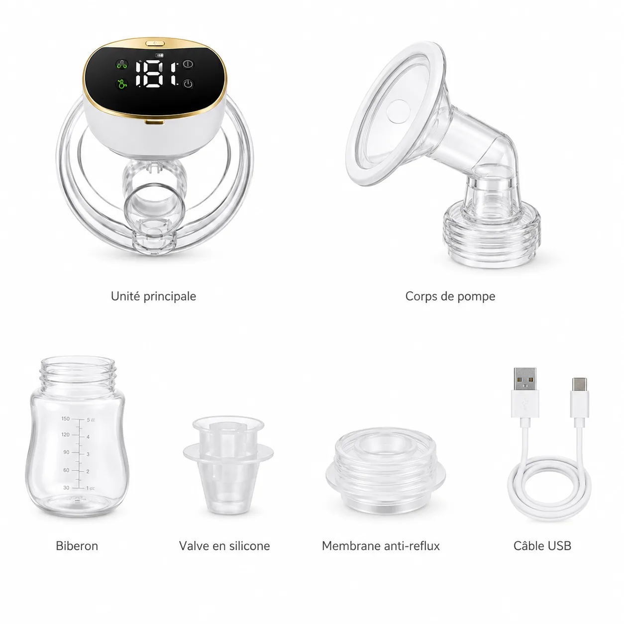 Tire-lait électrique portable Only Baby