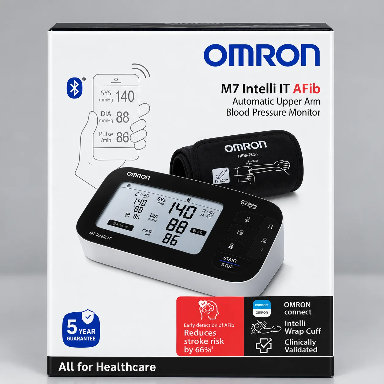 Tensiomètre OMRON M7 Intelli IT AFib