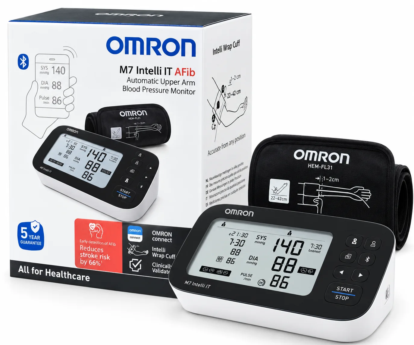 Tensiomètre OMRON M7 Intelli IT AFib