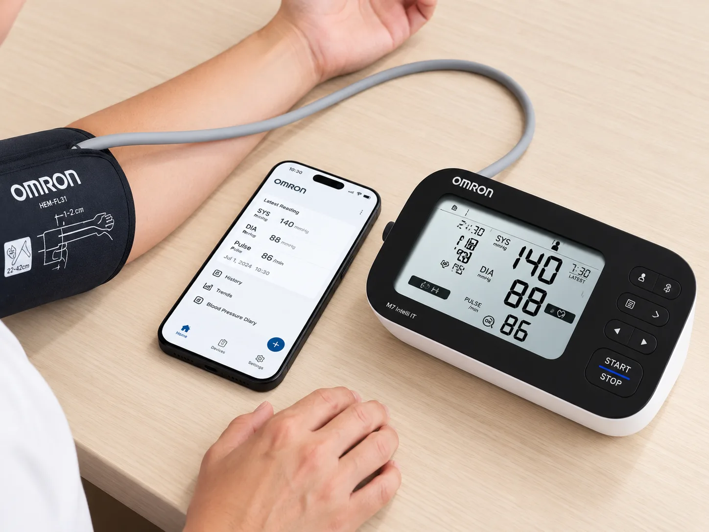 Tensiomètre OMRON M7 Intelli IT AFib
