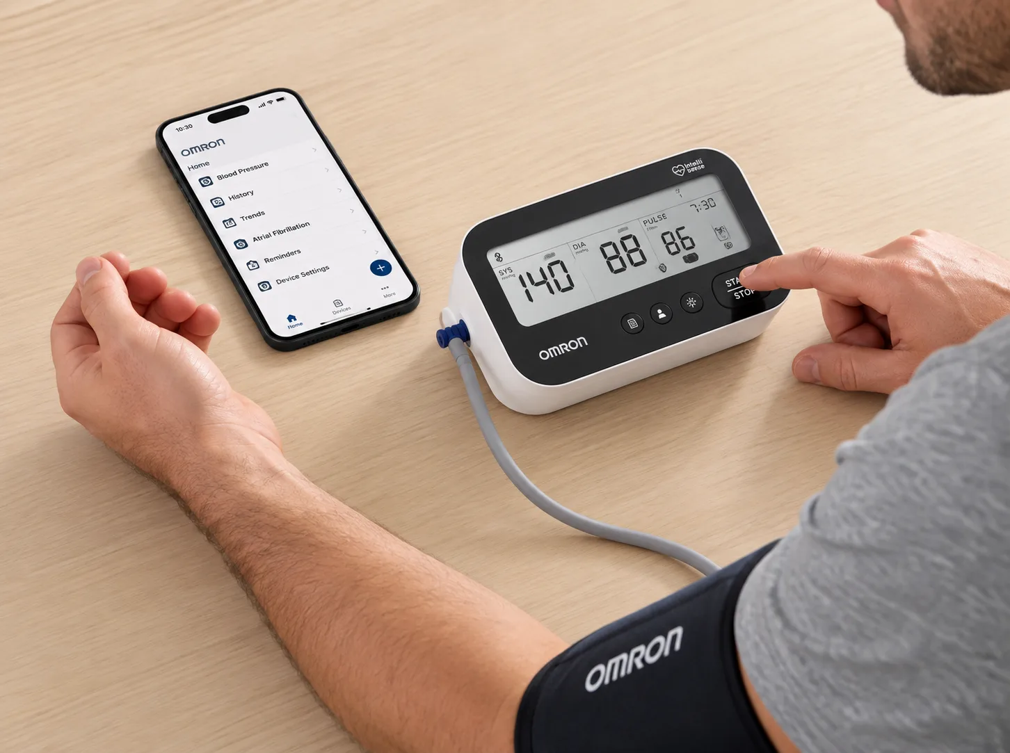 Tensiomètre OMRON M4 Connect Afib