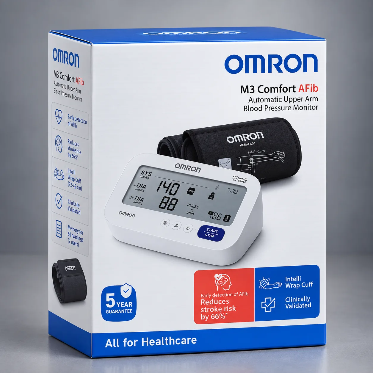 Tensiomètre OMRON M3 Comfort AFib