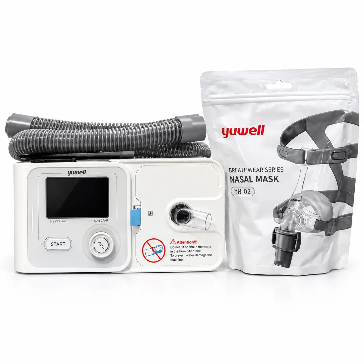 Yuwell Auto CPAP – Appareil de traitement de l’apnée du sommeil YH560 