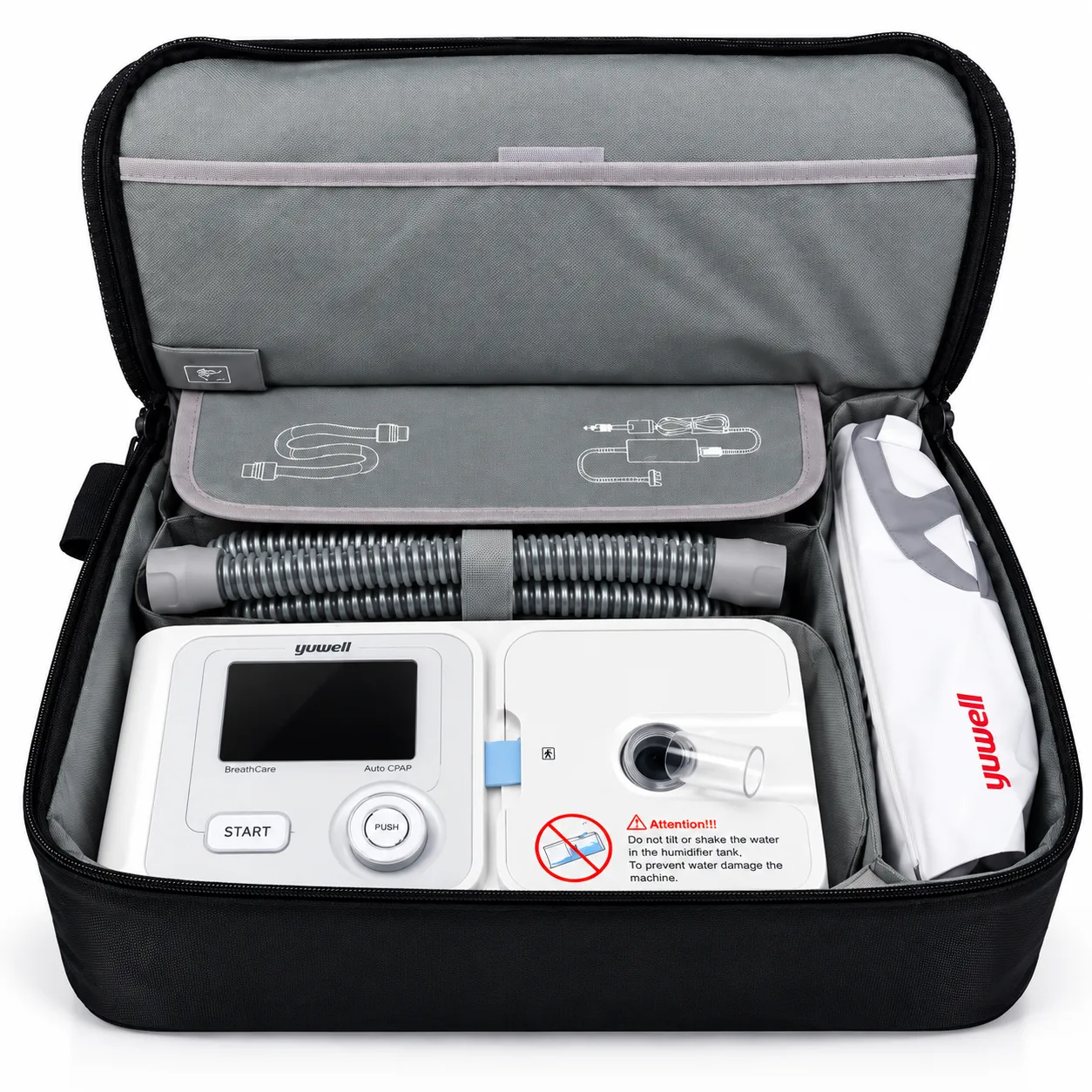 Yuwell Auto CPAP – Appareil de traitement de l’apnée du sommeil YH560 